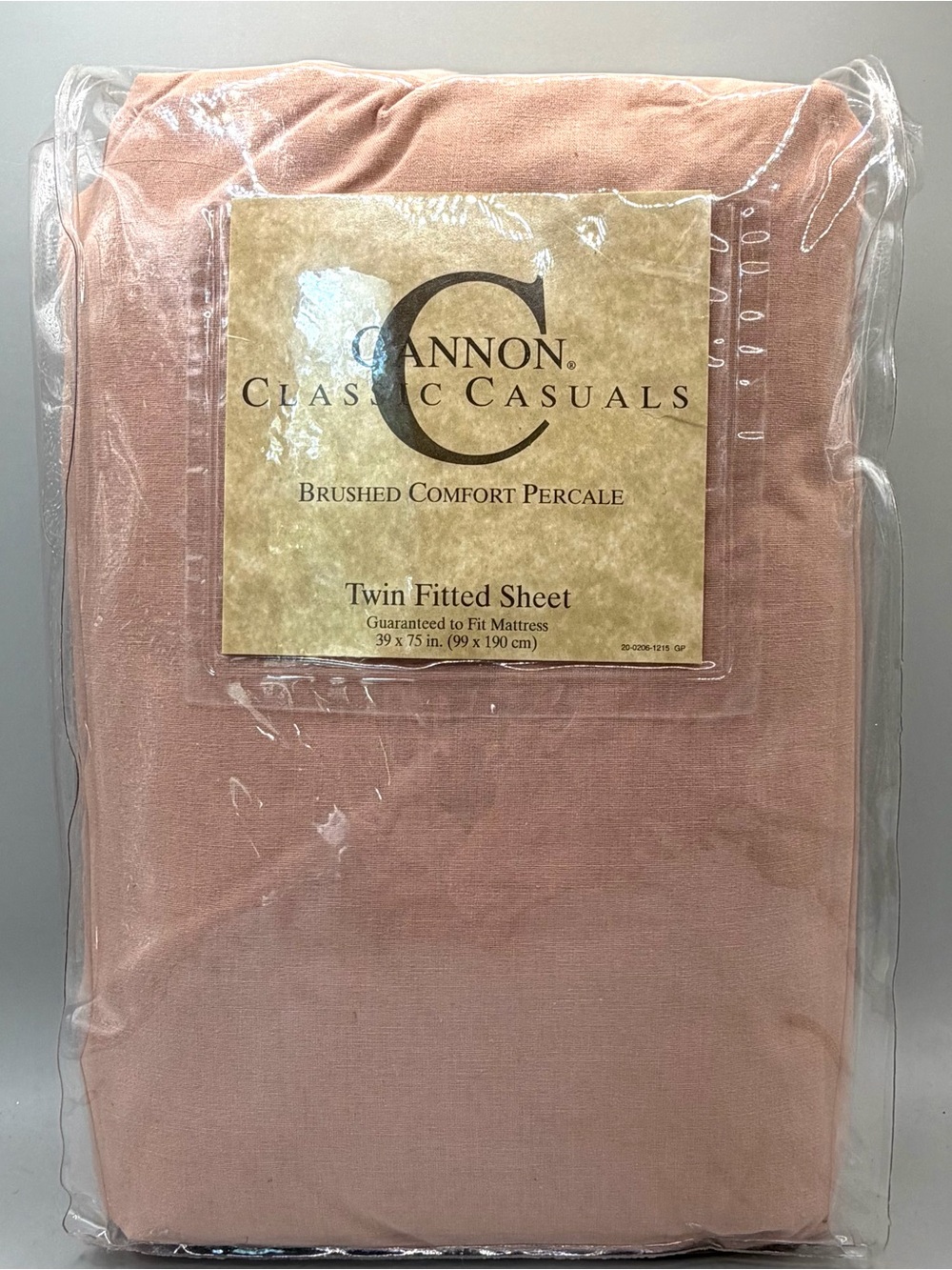 Canon Twin Fitted Sheet - Cinnamon Bark